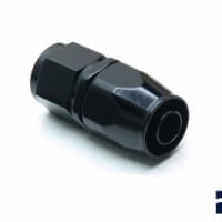 Treadstone 4AN Straight Black Swivel Fittings