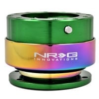 NRG Quick Release – Green Body/Neo-Chrome Ring