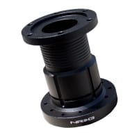 NRG 4 inches steering wheel hub extension spacer Black