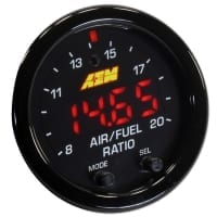 AEM X Series Wideband UEGO 4.9 AFR Sensor Gauge Kit